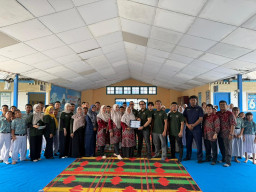 Rumah Kelola Sampah Sapa Sekolah SD Hang Tuah 1 Belawan